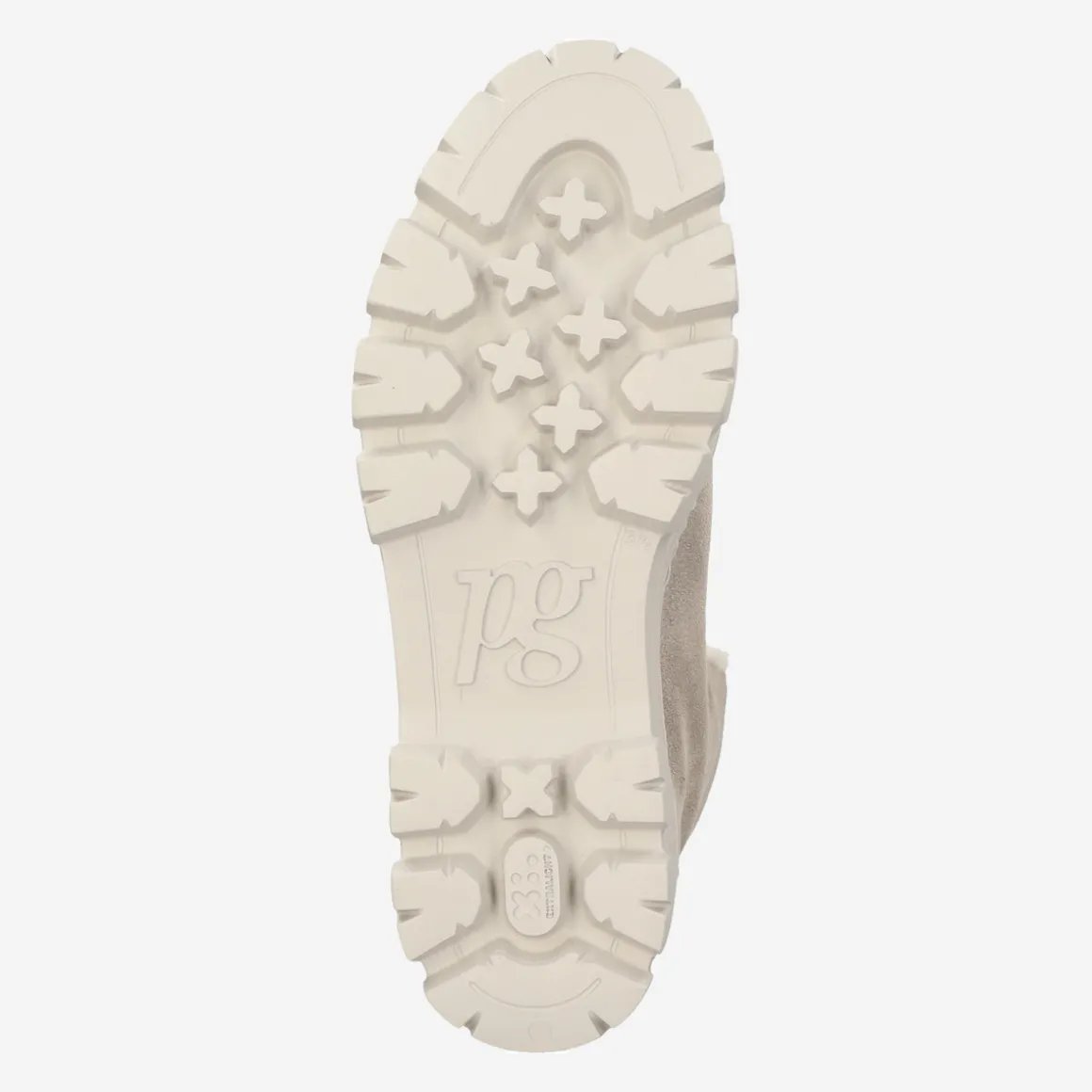 Lace up bootie with merino warm lining