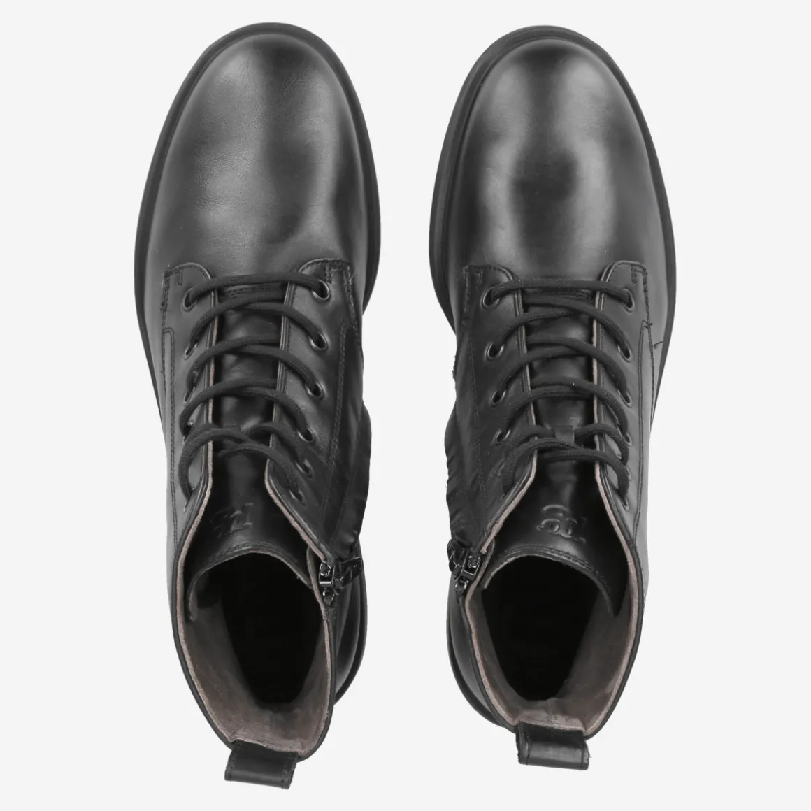 Lace-up ankle boot