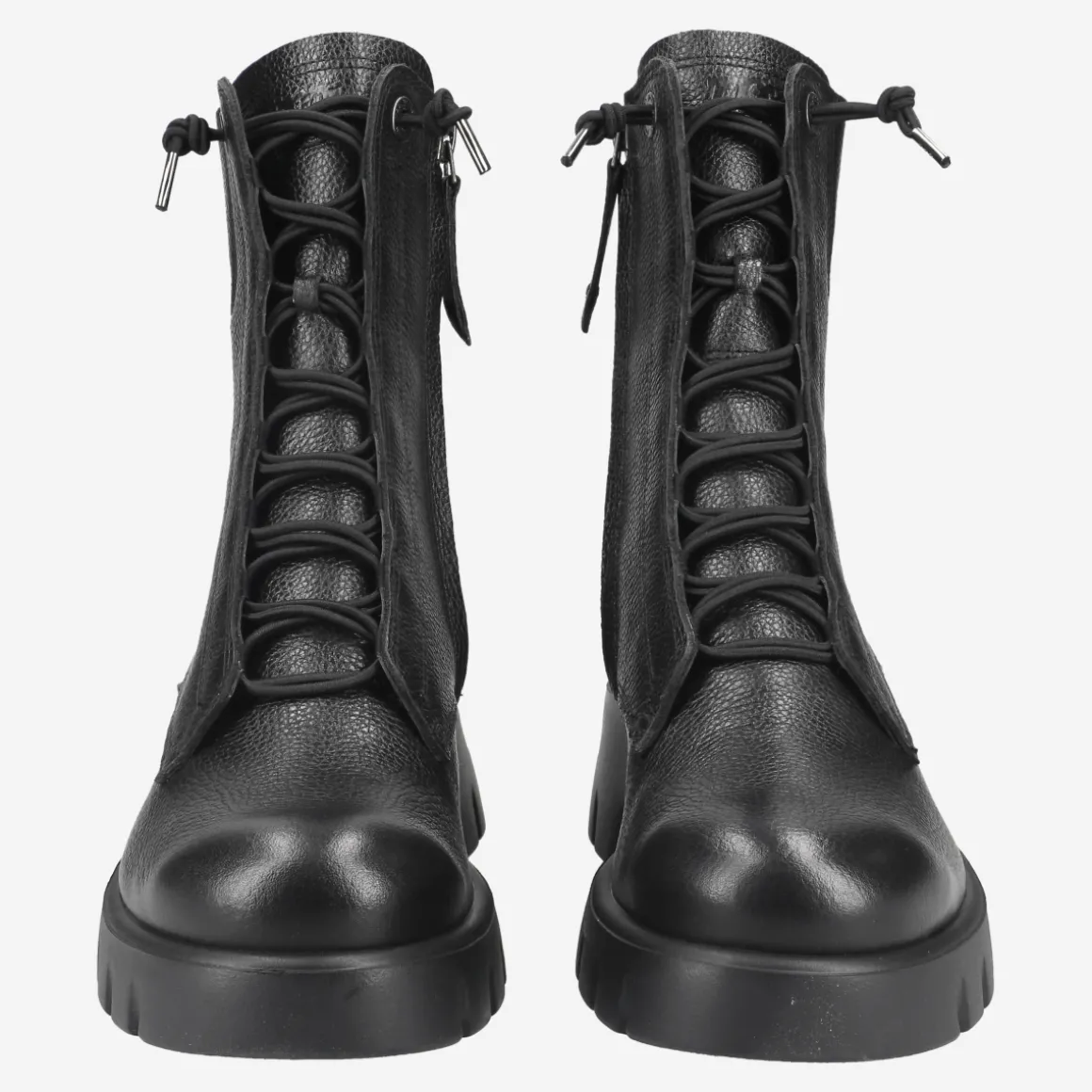 Lace-up ankle boot