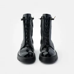 Lace-up ankle boot