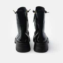 Lace-up ankle boot