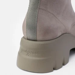 Lace-up ankle boot