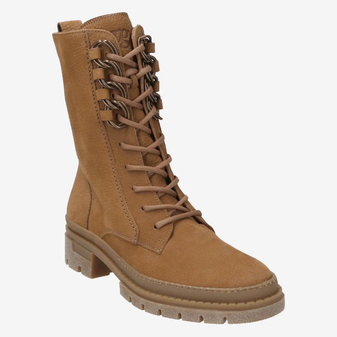 Lace-up bootie