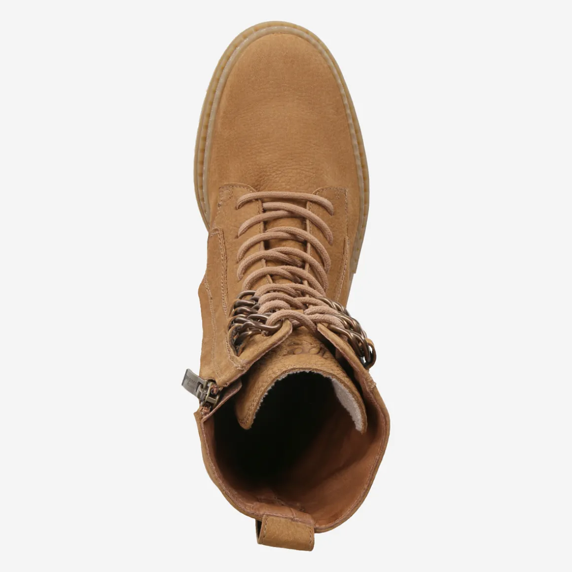 Lace-up bootie