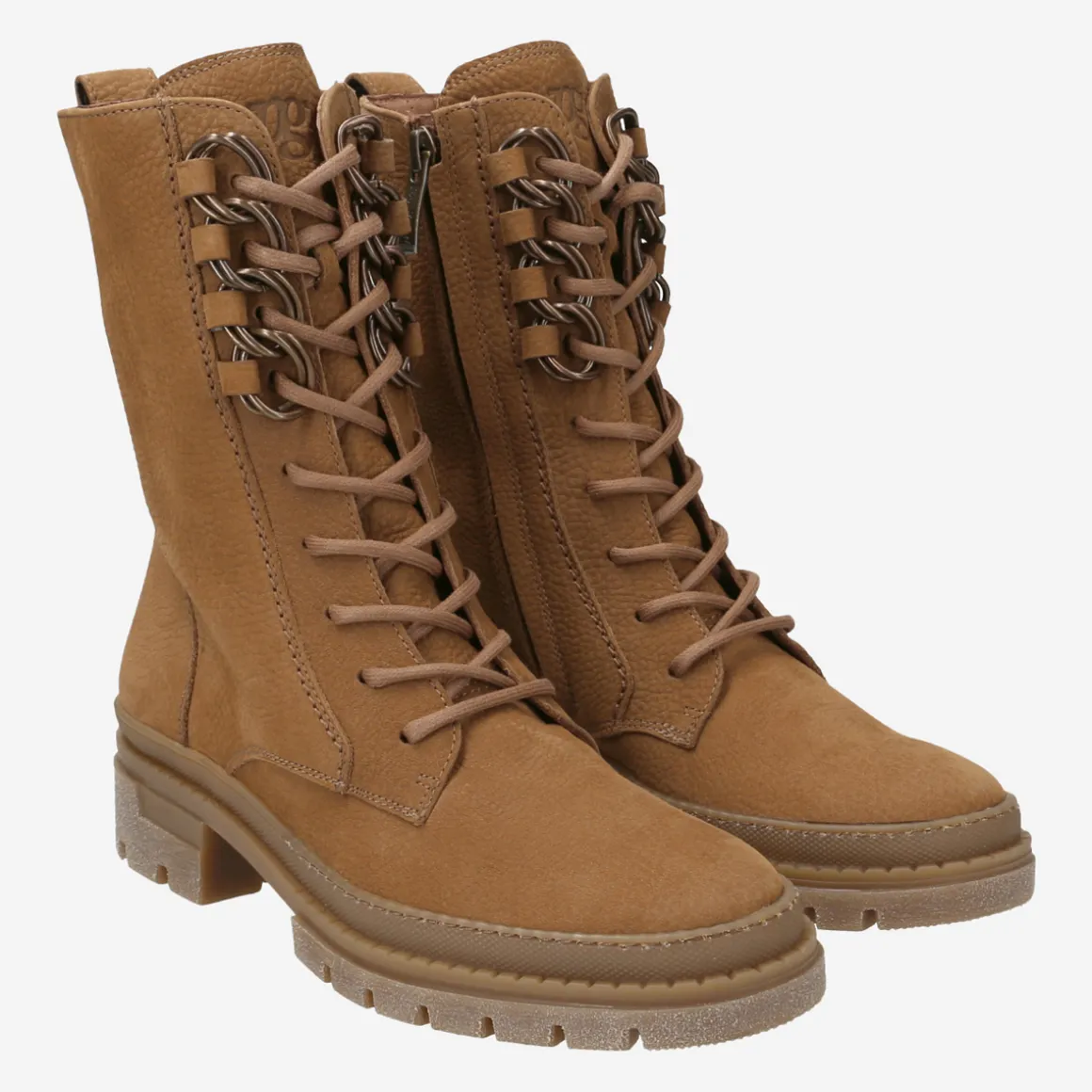 Lace-up bootie