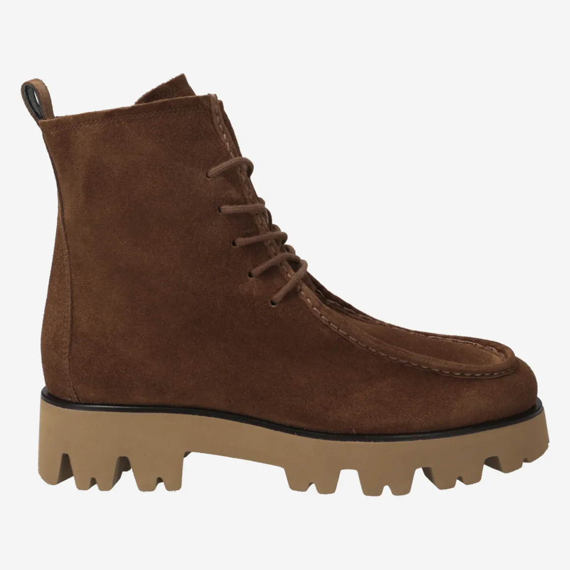 Lace-up bootie