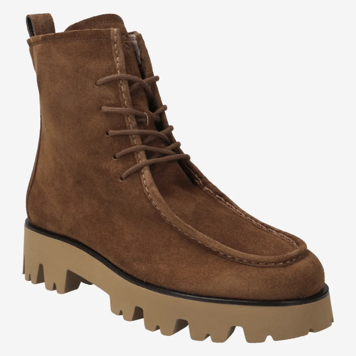 Lace-up bootie