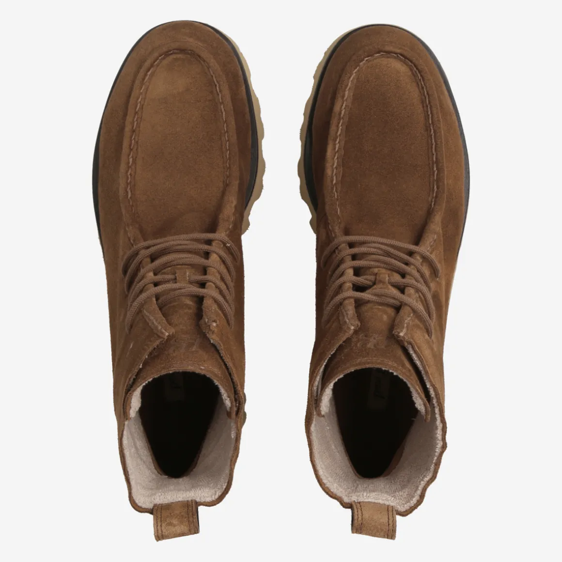 Lace-up bootie