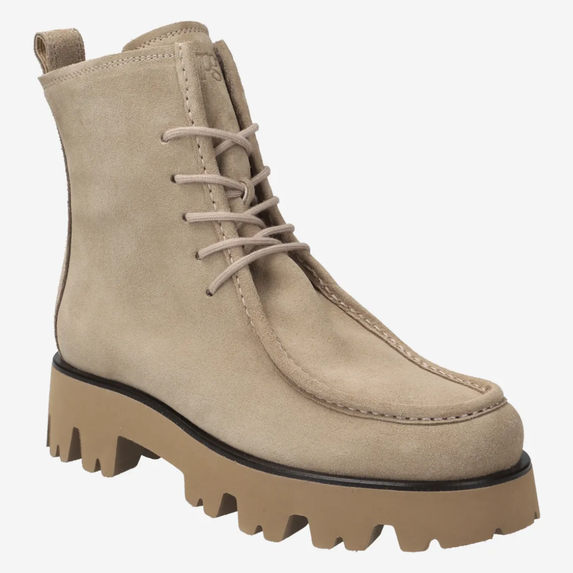 Lace-up bootie