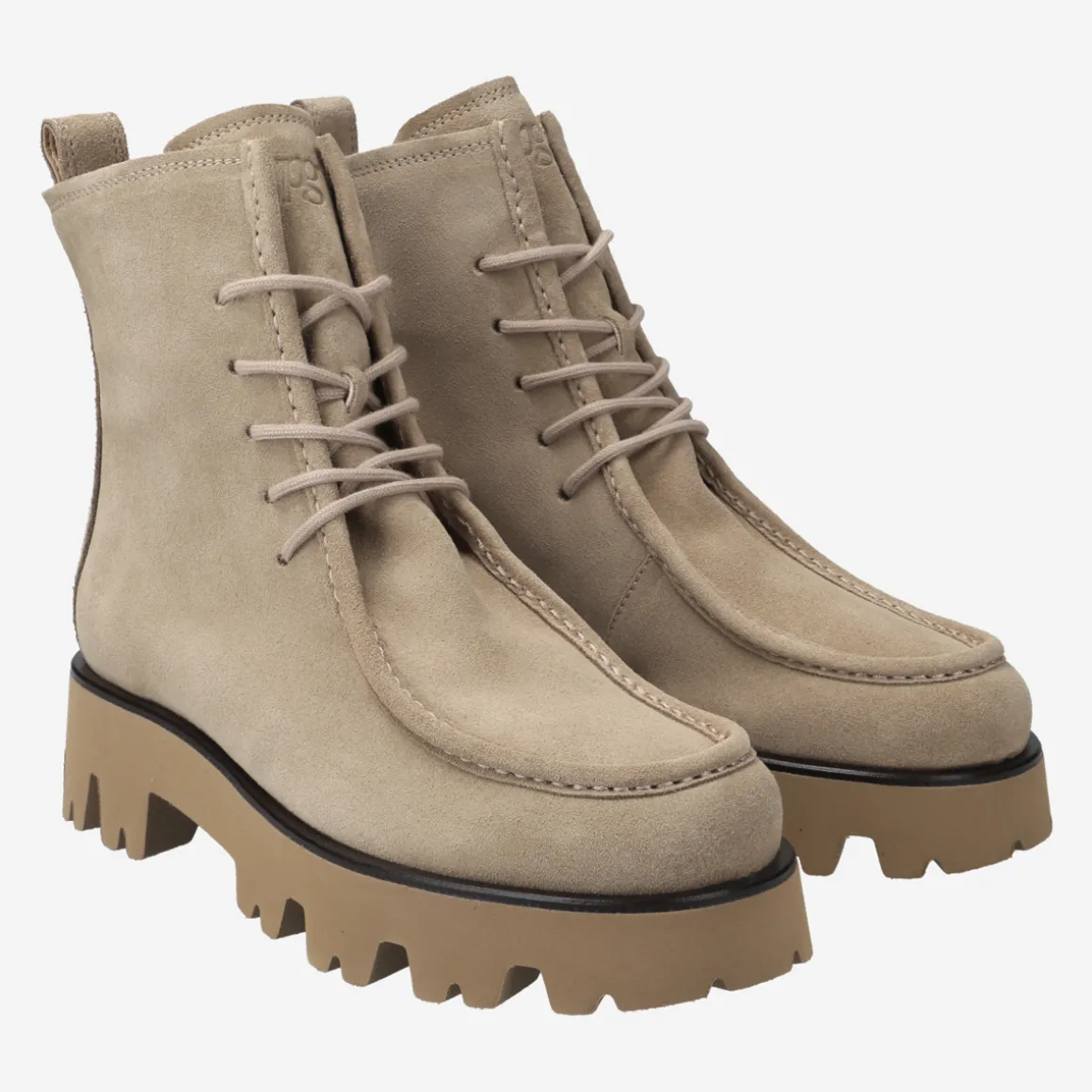 Lace-up bootie
