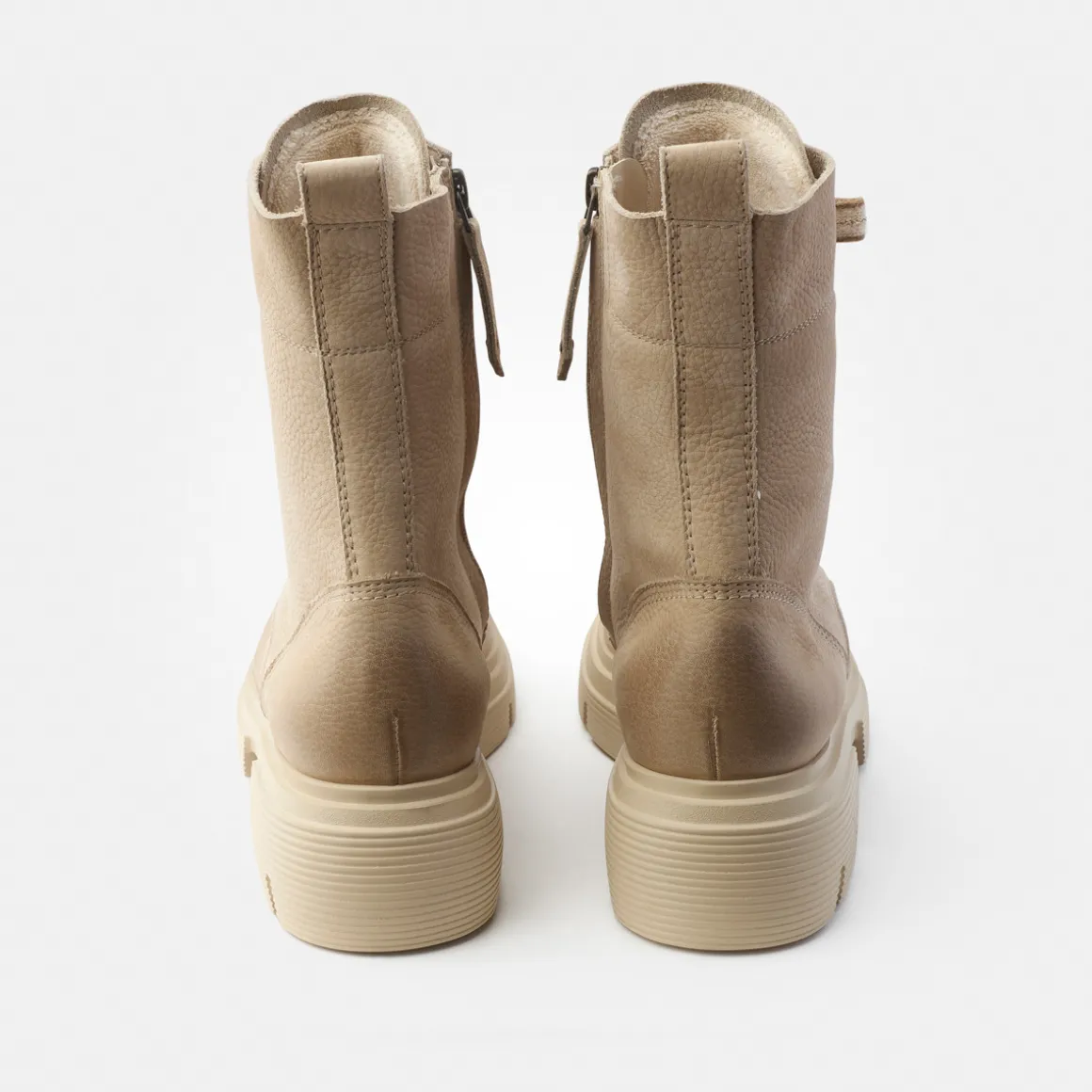 Lace-up bootie
