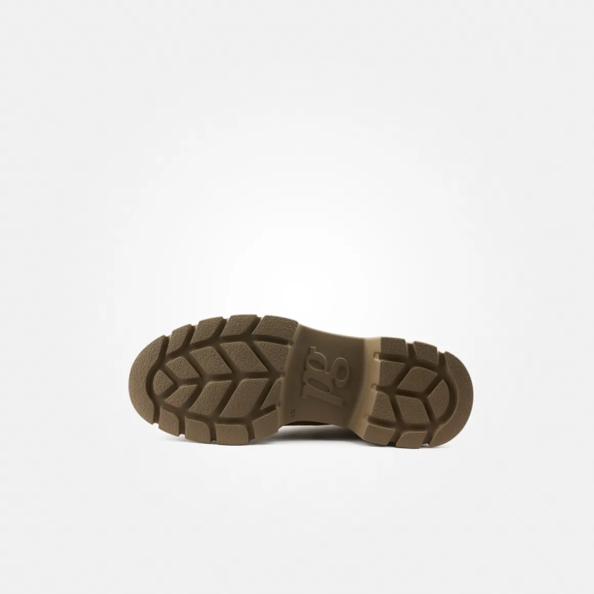 Lace-up bootie with warm lining