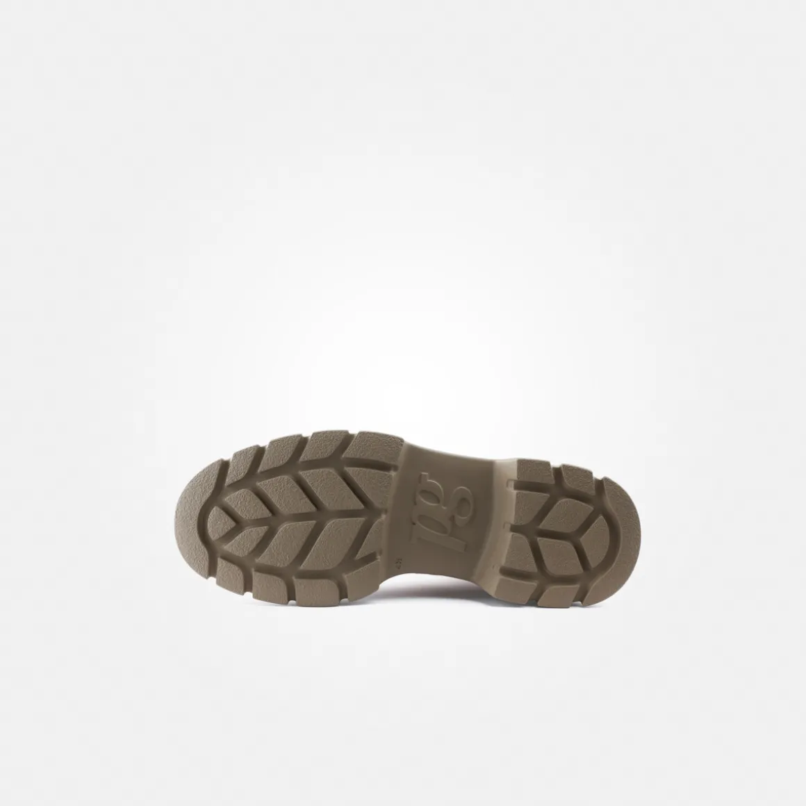 Lace-up bootie with warm lining